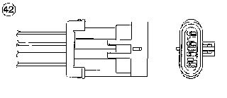 ΑΙΣΘΗΤΗΡΑΣ Λ ASTRA 1.4 16V 98- ΚΑΙΝ. NGK 94810 OPEL ASTRA OPEL VECTRA OPEL ZAFIRA