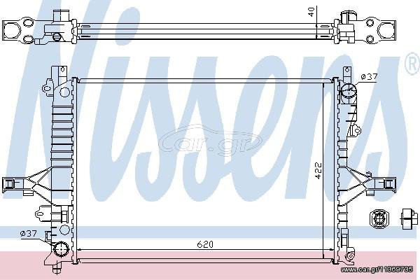 ΨΥΓΕΙΟ VOLVO S 80 5 CYL T 99- ΚΑΙΝ. NISSENS 65557A VOLVO S60 VOLVO S80 VOLVO V70 VOLVO XC70