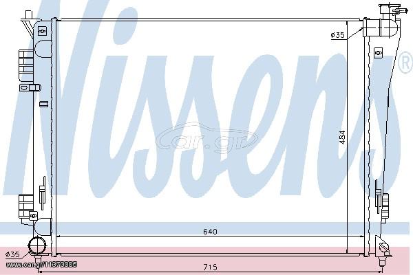 ΨΥΓΕΙΟ HYU i40 1.6-2.0 11- ΚΑΙΝ. NISSENS 67550 HYUNDAI i40