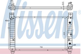 ΨΥΓΕΙΟ CADILLAC ESCALADE 02- ΚΑΙΝ. NISSENS 69092 CHEVROLET TAHOE