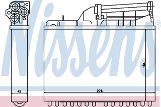 ΨΥΓ ΚΑΛΟΡ. SERIE 5 E34 (87-) ΚΑΙΝ. NISSENS 70502 BMW 5