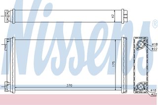 ΨΥΓΕΙΟ ΚΑΛΟΡΙΦΕΡ MAN F90 86-97 ΚΑΙΝ. NISSENS 71927 MAN F