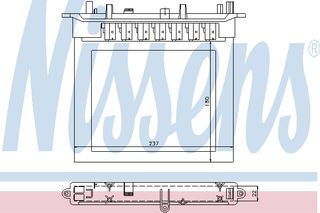 ΨΥΓ ΚΑΛΟΡ. W211 PTC 1700 W 02- ΚΑΙΝ. NISSENS 72032 MERCEDES-BENZ E-CLASS