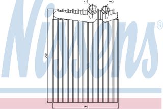 ΕΞΑΤΜΙΣΤΗΣ MERCEDES VITO 03- ΚΑΙΝ. NISSENS 92249 MERCEDES-BENZ VIANO MERCEDES-BENZ VITO