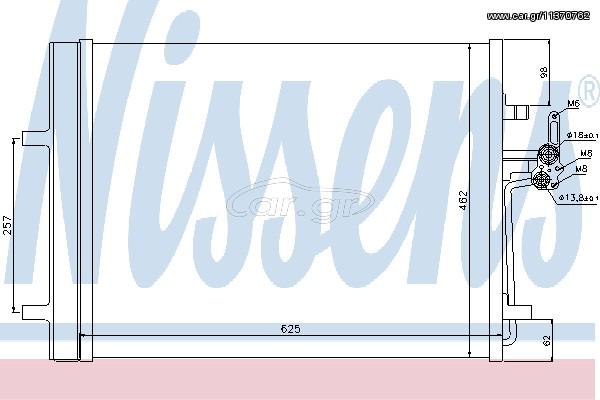 ΣΥΜΠΥΚ FORD MONDEO 2.5i 07- ΚΑΙΝ. NISSENS 940044 FORD GALAXY FORD MONDEO FORD S-MAX LAND ROVER FREELANDER LAND ROVER RANGE VOLVO S60 VOLVO S80 VOLVO V60 VOLVO V70 VOLVO XC60 VOLVO XC70