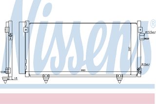 ΣΥΜΠΥΚ IMPREZA-FORRESTER 08- ΚΑΙΝ. NISSENS 940257 SUBARU FORESTER SUBARU IMPREZA SUBARU XV