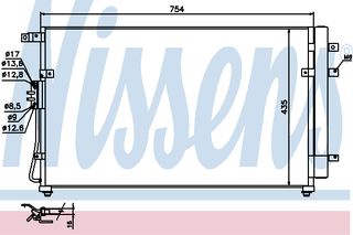 ΣΥΜΠΥΚ CARNIVAL 2.9 CRDI 06- ΚΑΙΝ. NISSENS 940269 KIA CARNIVAL