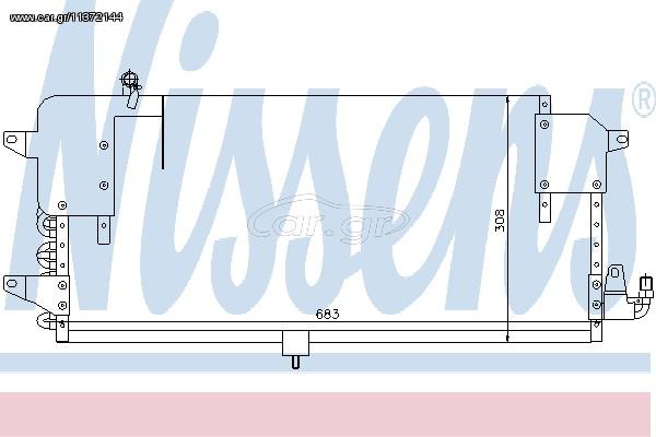 ΣΥΜΠΥΚΝΩΤΗΣ VW PASSAT 90-91 ΚΑΙΝ. NISSENS 94174 VW PASSAT