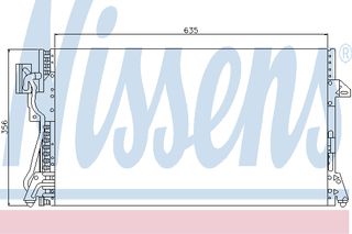 ΣΥΜΠΥΚ CHRYSLER VOYAGER 93-95 ΚΑΙΝ. NISSENS 94265 CHRYSLER VOYAGER