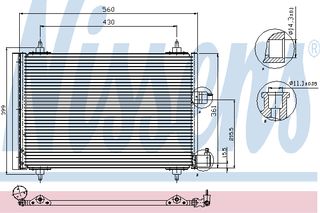 ΣΥΜΠΥΚ CITR XSARA PICASSO 00- ΚΑΙΝ. NISSENS 94542 CITROEN BERLINGO CITROEN XSARA PEUGEOT PARTNER