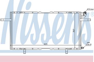 ΣΥΜΠΥΚ OPEL FRONTERA B 98- ΚΑΙΝ. NISSENS 94686 OPEL FRONTERA