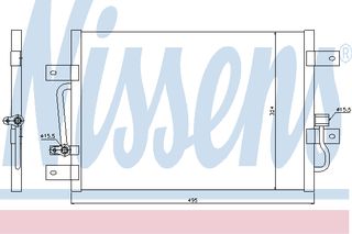 ΣΥΜΠΥΚ FIAT PALIO 1,7 TD 97-00 ΚΑΙΝ. NISSENS 94692 FIAT PALIO FIAT STRADA