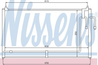 ΣΥΜΠΥΚΝΩΤΗΣ NISSAN SERENA 96- ΚΑΙΝ. NISSENS 94786 LDV CUB NISSAN SERENA NISSAN VANETTE