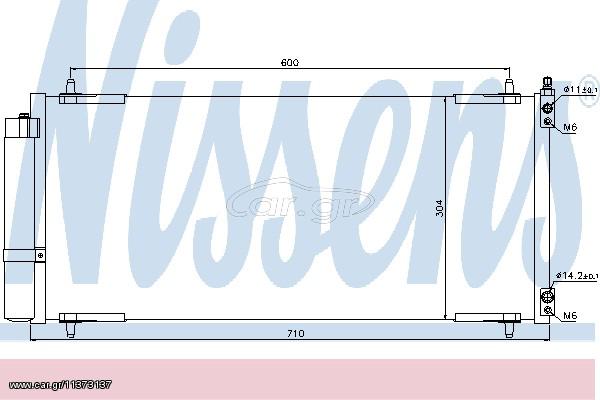 ΣΥΜΠΥΚ PEUGEOT 607 2,7 HDI 00- ΚΑΙΝ. NISSENS 94830 CITROEN C5 CITROEN C6 PEUGEOT 407 PEUGEOT 607