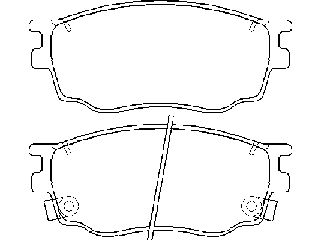 ΣΕΤ ΤΑΚ. EM. MAZDA 6 1.8 02- ΚΑΙΝ. BREMBO P49033 MAZDA 6