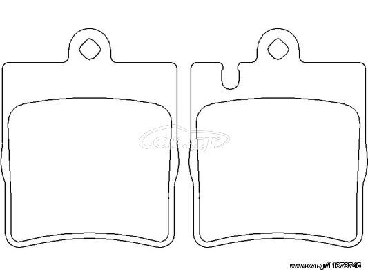 ΣΕΤ ΤΑΚ.ΟΠ. MERC.E/C CLASS 01- ΚΑΙΝ. BREMBO P50033 MERCEDES-BENZ C-CLASS MERCEDES-BENZ CLC-CLASS MERCEDES-BENZ CLK MERCEDES-BENZ E-CLASS MERCEDES-BENZ SLK