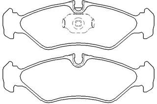 ΣΕΤ ΤΑΚΑΚΙΑ ΟΠ.MB SPRINTER 2.8 ΚΑΙΝ. BREMBO P50081 MERCEDES-BENZ SPRINTER VW LT