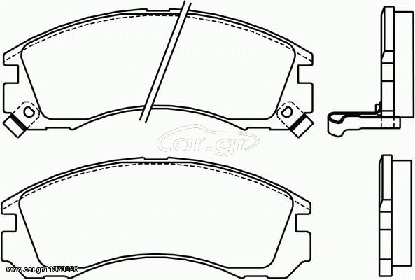 ΣΕΤ ΤΑΚΑΚΙΑ ΕΜ.MITSUBISHI L200 ΚΑΙΝ. BREMBO P54017 CITROEN C-CROSSER MITSUBISHI ECLIPSE MITSUBISHI GALANT MITSUBISHI L200 MITSUBISHI L400 MITSUBISHI LANCER MITSUBISHI MAGNA MITSUBISHI OUTLANDER MITSU