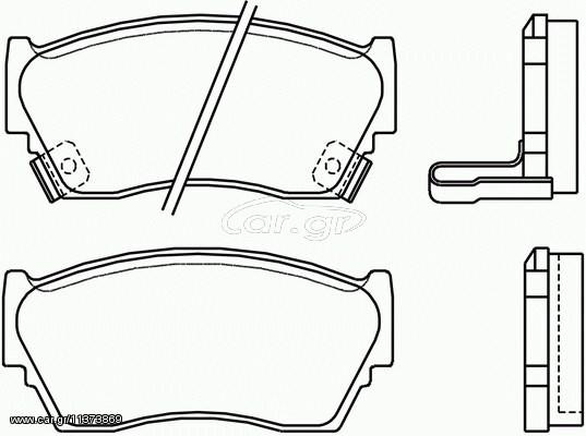 ΣΕΤ ΤΑΚΑΚΙΑ ΝISSAN SUNNY 91- ΚΑΙΝ. BREMBO P56027 NISSAN 100 NISSAN SUNNY