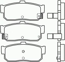 ΣΕΤ ΤΑΚΑΚΙΑ ΦΡ. SUNNY GTI ΟΠ ΚΑΙΝ. BREMBO P56029 INFINITI G20 INFINITI I30 NISSAN 100 NISSAN ALMERA NISSAN MAXIMA NISSAN PRIMERA NISSAN SUNNY