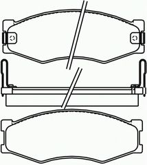 ΣΕΤ ΤΑΚΑΚΙΑ ΦΡΕΝΩΝ NISSAN ΚΑΙΝ. BREMBO P56056 NISSAN BLUEBIRD NISSAN LAUREL NISSAN PICK NISSAN PRAIRIE NISSAN SERENA NISSAN VANETTE