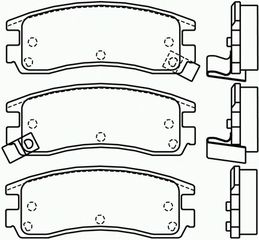 ΣΕΤ ΤΑΚΑΚ.ΟΠ.OPEL SINTRA ΚΑΙΝ. BREMBO P59027 BUICK CENTURY BUICK REGAL CADILLAC DEVILLE CADILLAC ELDORADO CADILLAC SEVILLE CHEVROLET ALERO CHEVROLET IMPALA CHEVROLET TRANS MEGA MONTE OPEL SINTRA PONT