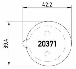 ΤΑΚ.ΧΕΙΡ.CITROEN CX  2.0 LT ΚΑΙΝ. BREMBO P61014 CITROEN CX