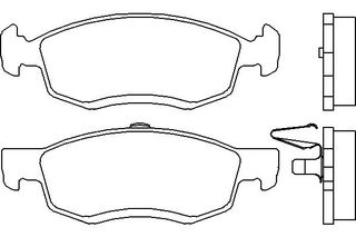 ΣΕΤ.ΤΑΚ.LOGAN SW 1.4/1.6 07- ΚΑΙΝ. BREMBO P68039 DACIA LOGAN RENAULT LOGAN