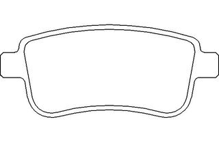 ΤΑΚ.ΟΠ.MEGANE III/ COUPE  08- ΚΑΙΝ. BREMBO P68041 RENAULT FLUENCE RENAULT GRAND SCENIC RENAULT MEGANE RENAULT SCENIC