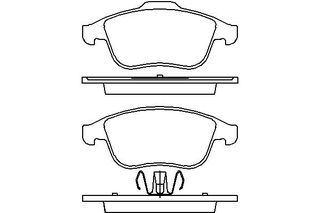 ΤΑΚ.EM.MEGANE III/ COUPE 16 ΚΑΙΝ. BREMBO P68047 RENAULT CLIO RENAULT GRAND SCENIC RENAULT MEGANE RENAULT SCENIC