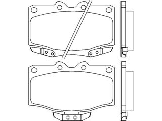 ΣΕΤ ΤΑΚ.ΕΜ.LANDCRUISER 2.4 -96 ΚΑΙΝ. BREMBO P83026 TOYOTA LAND