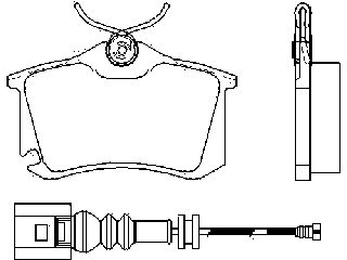 ΣΕΤ ΤΑΚ.ΟΠ.POLO,IBIZA,FABIA01- ΚΑΙΝ. BREMBO P85066 SEAT IBIZA SKODA FABIA VW POLO