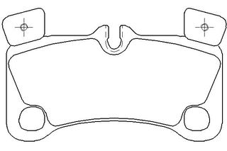 ΤΑΚ.ΟΠ.PORSCHE CAYENNE 955 ΚΑΙΝ. BREMBO P85103 AUDI Q7 PORSCHE CAYENNE VW TOUAREG