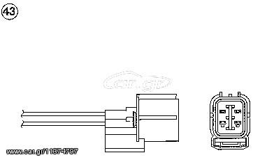 ΑΙΣΘΗΤ.Λ CIVIC V 1.5/1.6 97- ΚΑΙΝ. NGK 0137 HONDA CIVIC