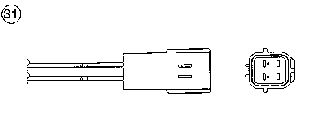 ΑΙΣΘΗΤ.Λ.ΕΜΠ.FIAT BRAVO 1.6 95 ΚΑΙΝ. NGK 0146 FIAT BRAVA FIAT BRAVO FIAT MAREA LANCIA DELTA