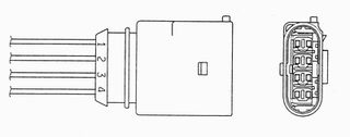 ΑΙΣΘΗΤ.ΛΑΜΔΑ ΙΒΙΖΑ 1,4 16V 99- ΚΑΙΝ. NGK 0413 SEAT CORDOBA SEAT IBIZA SEAT INCA VW CADDY VW POLO