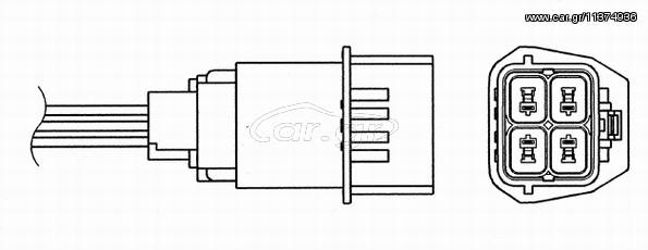 ΑΙΣΘΗΤΗΡΑΣ Λ ALMERA II 1.5 ΚΑΙΝ. NGK 1552 NISSAN ALMERA