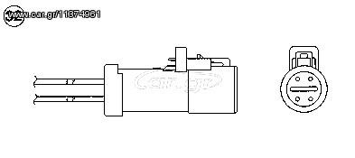 ΑΙΣΘΗΤ.Λ ΟΠ.FOCUS 1.6 99-00 ΚΑΙΝ. NGK 1630 FORD FOCUS FORD MONDEO