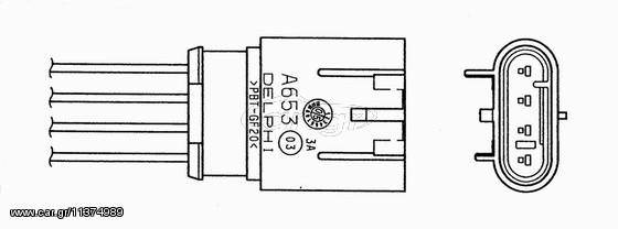 ΑΙΣΘΗΤ.Λ FIAT 500 1.2 07- ΚΑΙΝ. NGK 1726 ALFA ROMEO MITO FIAT 500 FIAT PANDA FIAT PUNTO FORD KA LANCIA YPSILON