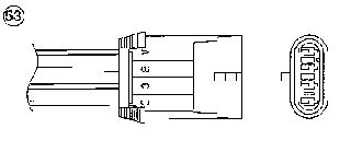 ΑΙΣΘΗΤΗΡ.Λ ΕΜ.ASTRA 1.8 98-00 ΚΑΙΝ. NGK 1938 OPEL ASTRA OPEL VECTRA OPEL ZAFIRA