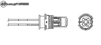 ΑΙΣΘΗΤ.Λ MERC.W210 E240 97-99 ΚΑΙΝ. NGK 5682 MERCEDES-BENZ E-CLASS MERCEDES-BENZ M-CLASS MERCEDES-BENZ S-CLASS