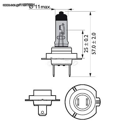 SET X-TREME VISION H7 ΚΑΙΝ. PHILIPS 35026528 ABARTH 500 ABARTH 500C ALFA ROMEO 147 ALFA ROMEO 156 ALFA ROMEO 159 ALFA ROMEO 166 ALFA ROMEO BRERA ALFA ROMEO GIULIETTA ALFA ROMEO GT ALFA ROMEO MITO ALF