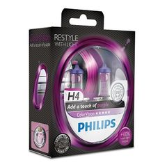 SET H4 ColorVision Purple ΚΑΙΝ. PHILIPS 36791128 MITSUBISHI Canter MULTICAR Fumo MULTICAR M26 MULTICAR Tremo NISSAN CABSTAR