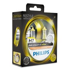 SET H7 ColorVision Yellow ΚΑΙΝ. PHILIPS 36802428 MULTICAR Fumo NEOPLAN Starliner