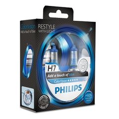 SET H7 ColorVision Blue ΚΑΙΝ. PHILIPS 36810928 MULTICAR Fumo NEOPLAN Starliner