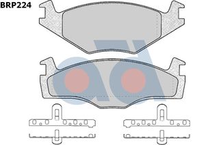 ΣΕΤ ΤΑΚΑΚΙΑ ΕΜ.IBIZA 2/GOLF1,2 ΚΑΙΝ. AD INTERNATIONAL BRP224 SEAT CORDOBA SEAT IBIZA VW GOLF VW JETTA VW PASSAT VW POLO VW SANTANA VW SCIROCCO