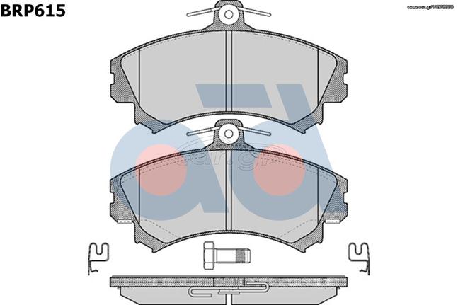 ΣΕΤ ΤΑΚΑΚΙΑ ΕΜ.CARISMA/S40 1,8 ΚΑΙΝ. AD INTERNATIONAL BRP615 MITSUBISHI CARISMA MITSUBISHI SPACE PROTON IMPIAN VOLVO S40 VOLVO V40