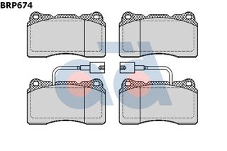 ΣΕΤ ΤΑΚ.ΕΜ. A166 2.0/2.5 98- ΚΑΙΝ. AD INTERNATIONAL BRP674 ALFA ROMEO 159 ALFA ROMEO 166 ALFA ROMEO BRERA ALFA ROMEO SPIDER LANCIA KAPPA VOLVO S60