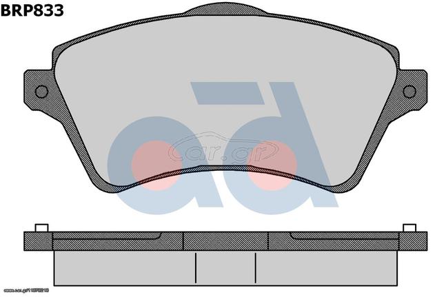 ΣΕΤ ΤΑΚ.ΕΜ. FREELANDER 1.8 00- ΚΑΙΝ. AD INTERNATIONAL BRP833 LAND ROVER FREELANDER LAND ROVER RANGE