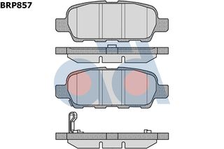 ΣΕΤ ΤΑΚ.ΟΠ. NISSAN X-TRAIL 01- ΚΑΙΝ. AD INTERNATIONAL BRP857 INFINITI FX NISSAN CUBE NISSAN JUKE NISSAN MURANO NISSAN QASHQAI NISSAN TIIDA NISSAN X-TRAIL RENAULT KOLEOS SUZUKI GRAND VITARA SUZUKI KIZ